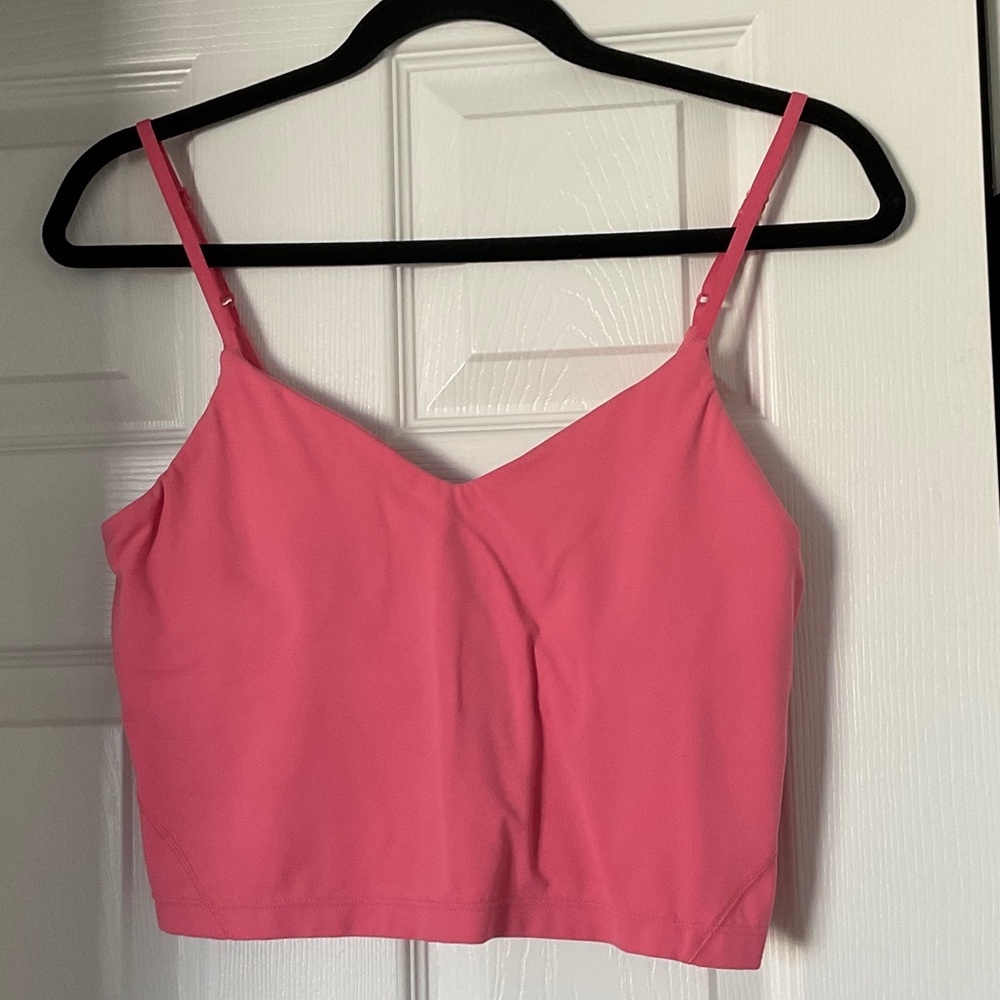 lululemon athletica Coral Pink Adjustable-Strap Cami